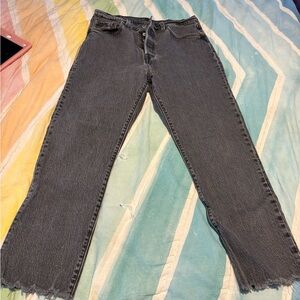 Levi's Classic Black 501 Jeans